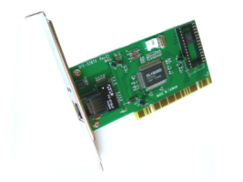 Image of a network card. PCvet offers networking solutions for home and business, including wired and wireless networks.